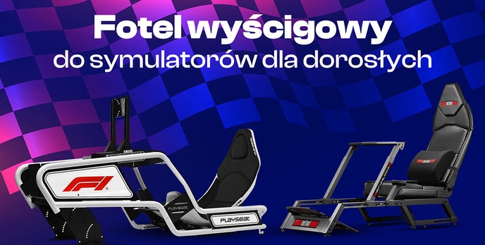 Fotel wyścigowy do symulatorów dla dorosłych Ranking | TOP 7
