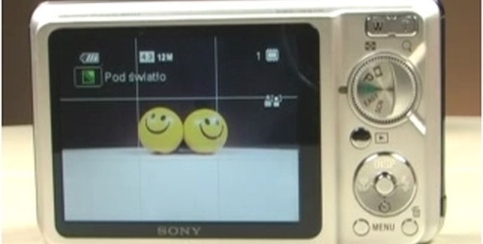 PORADA: Sony W270 - Kadrowanie zdjęć