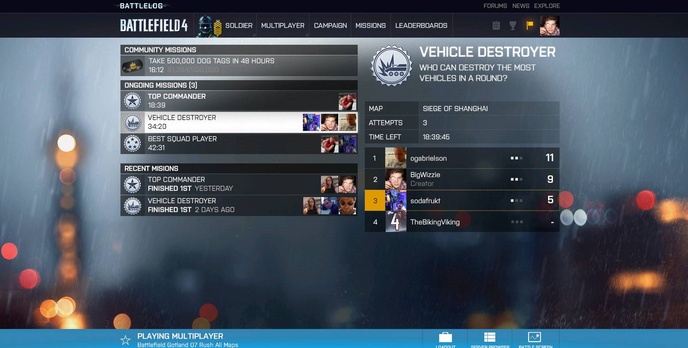 Battlelog - Battlefield 4 zawsze pod ręką!