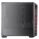 Cooler Master Cooler Master MasterBox MB520 - black/red window