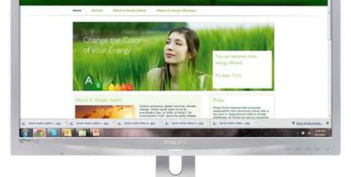Innowacyjny monitor Philips 241P4LRYES z czujnikiem ErgoSensor, który dba o dobrą podstawę i higienę