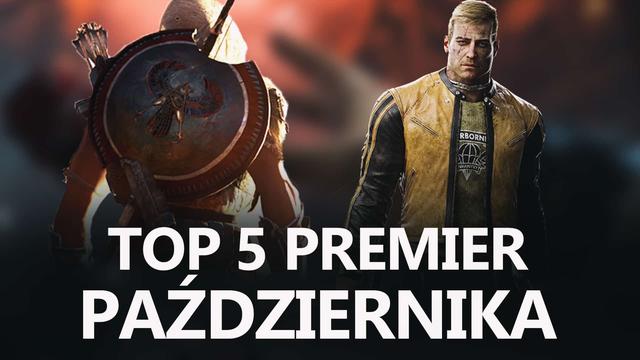 Najlepsze Premiery Gier Października 2017 – Wolfenstein II, Assassin's Creed Origins, Elex