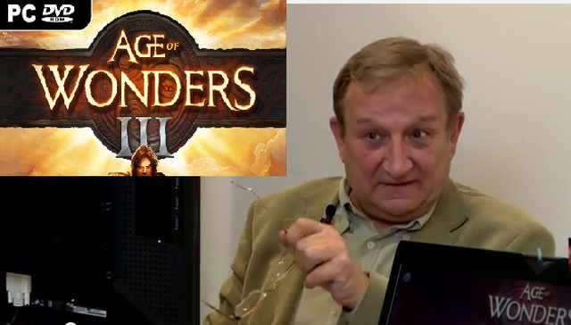 Kazimierz Kaczor gra w grę Age of Wonders III