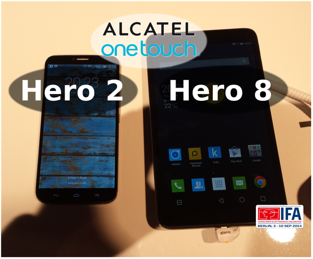 Zdjęcia Alcatel OneTouch Hero 8 i Hero 2