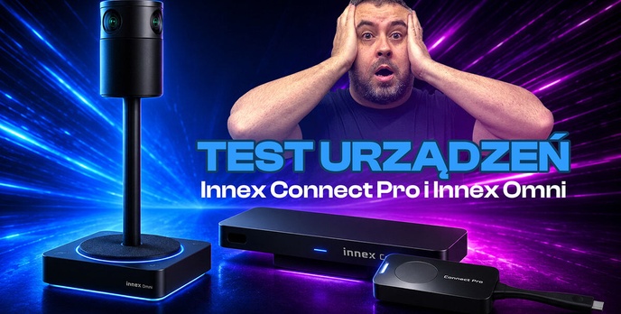 Innex Connect Pro+ oraz Innex Omni: Idealny zestaw dla biura i wideokonferencji