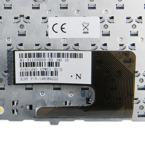 Whitenergy Klawiatura do Sony VAIO VGN-FW - czarna