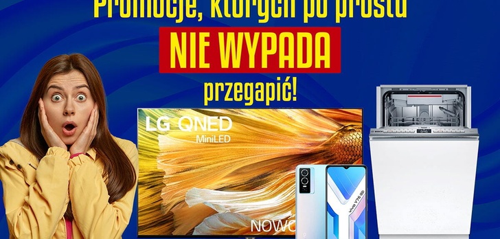Promocje na weekend, których nie możesz przegapić! W tym telewizor QNED taniej