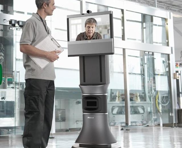 Firma iRobot prezentuje wideorobota Ava 500 opartego na technologii Cisco TelePresence