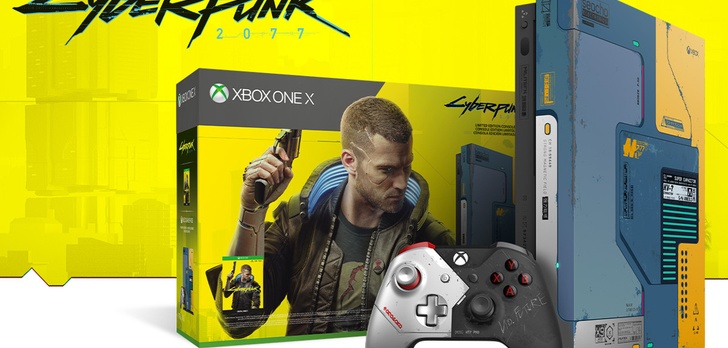 Limitowana cyberpunkowa edycja Xbox One X i słuchawek SteelSeries Arctis 1
