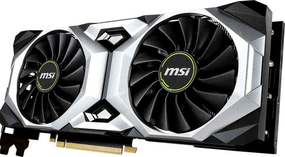 MSI GeForce RTX 2080 VENTUS 8G OC 8GB GDDR6 (256 Bit), HDMI, 3xDP,