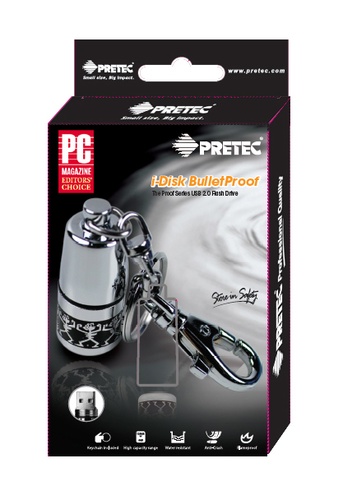 PRETEC i-Disk 8GB PenDr BulletProof USB 2.0