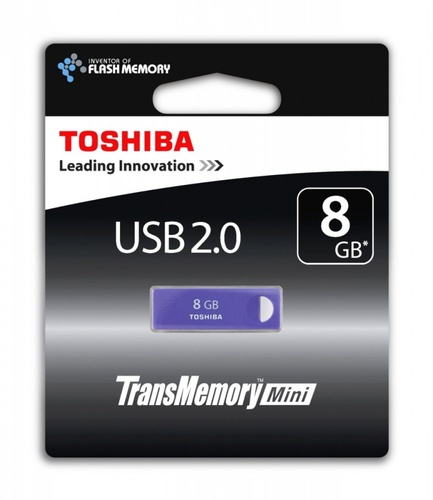 Toshiba ENSHU 8GB USB 2.0 PURPLE-BLUE