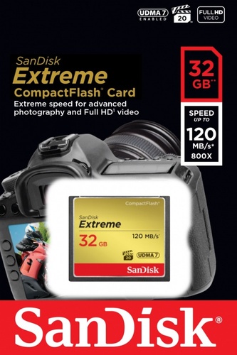 SanDisk EXTREME CF 32 GB (SDCFXSB-032G-G46)