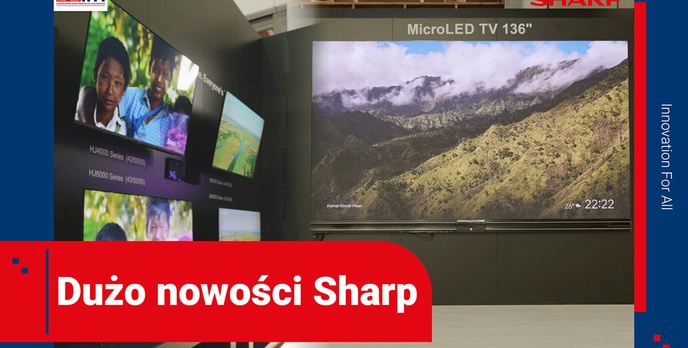 Sharp na IFA 2025: Świetne ceny na Mini LED-y