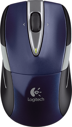 Logitech M525 niebieska (910-002601)