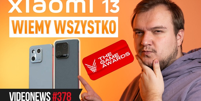 Xiaomi 13, The Game Awards, słuchawki z oczyszczaczem powietrza Dyson Zone - VideoNews 378