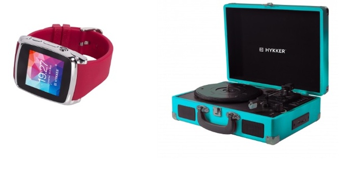 Smartwatch i Przenośny Gramofon – 2 Nowości Hykker Już w Biedronce