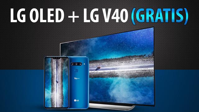 Telewizor LG OLED + LG V40 GRATIS - Promocja na którą warto się spieszyć