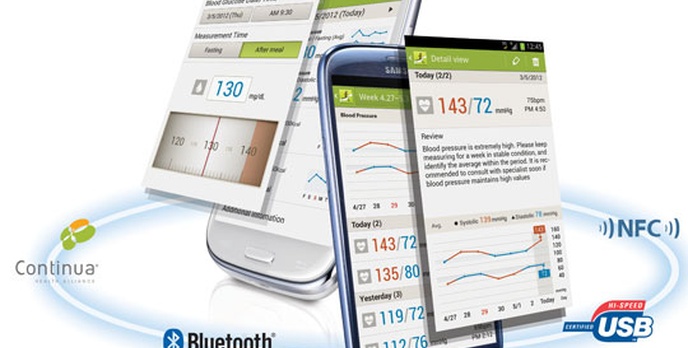 Śledź swój stan zdrowia za pomocą aplikacji Samsung S Health na GALAXY S III i GALAXY Note 10.1  