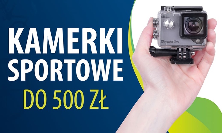 Tania kamerka sportowa do 500 zł Ranking | TOP 5