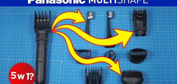 Panasonic MULTISHAPE - jeden sprzęt, by higieną rządzić!