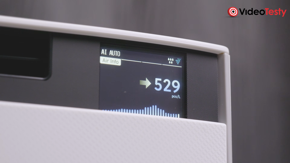 Zbliżenie na ekran Sharp KI-TX100EU-W