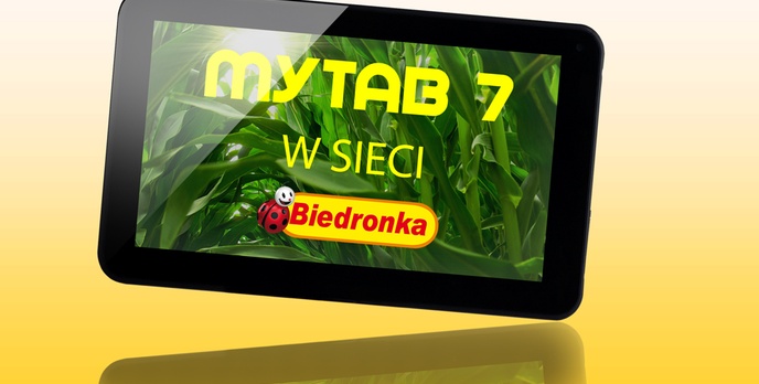 myTAB 7 z najnowszym systemem Android 4.2, w wakacyjnej cenie - w Biedronkach! 