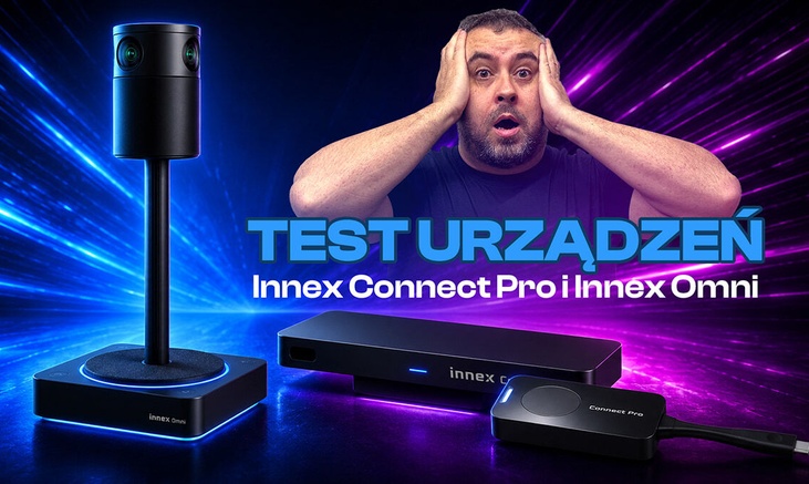Innex Connect Pro+ oraz Innex Omni: Idealny zestaw dla biura i wideokonferencji