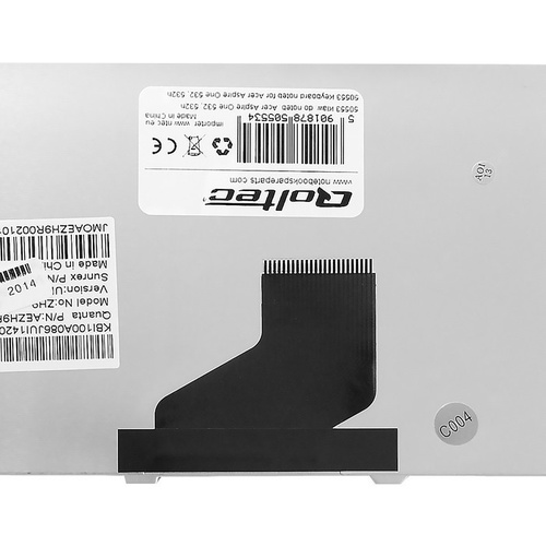 Qoltec Klawiatura do notebooka Acer Aspire One 532 532h 533 D255 D260