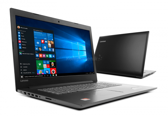 Lenovo Ideapad 320-17AST (80XW006XPB) czarny - 240GB SSD | 8GB