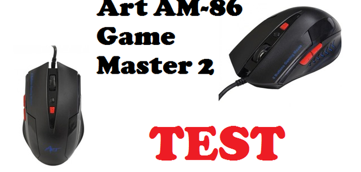 ART Game Master 2 (AM-86) - testujemy taniego klona myszki Bloody V5