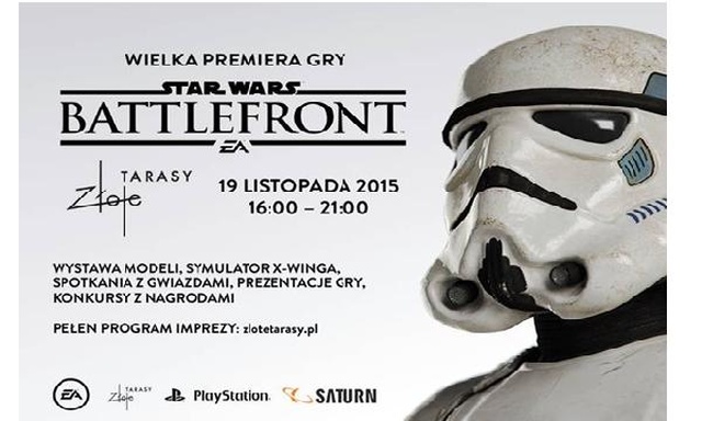 Star Wars Battlefront – Wielka Premiera Gry w Złotych Tarasach