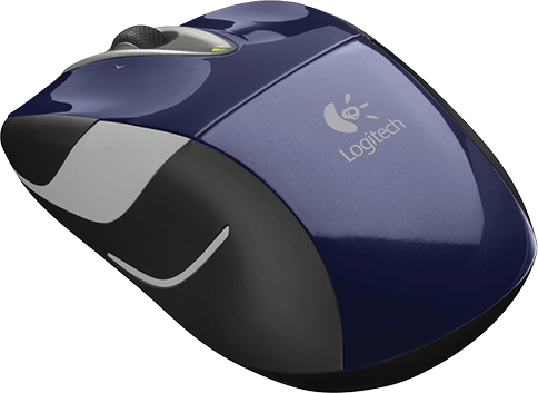 Logitech M525 niebieska (910-002601)