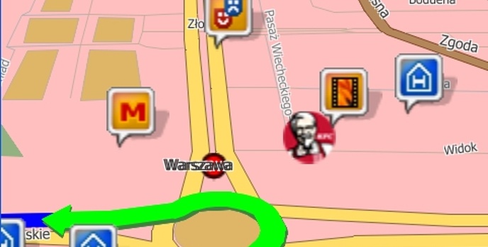 Polska nawigacja w Android Market