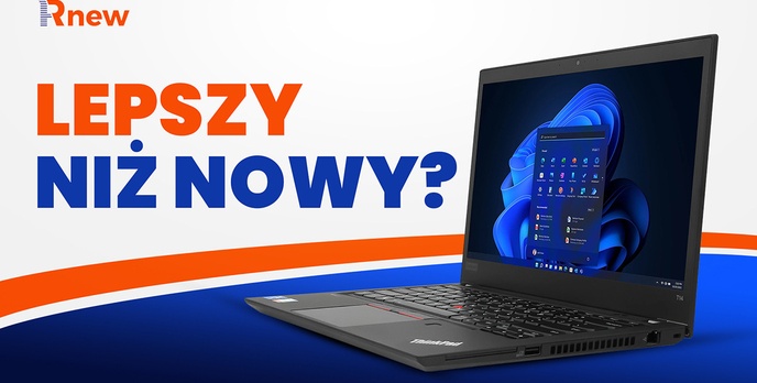 Czy warto kupić poleasingowy laptop zamiast nowego? Test Lenovo ThinkPad T14 Gen 2 z Rnew