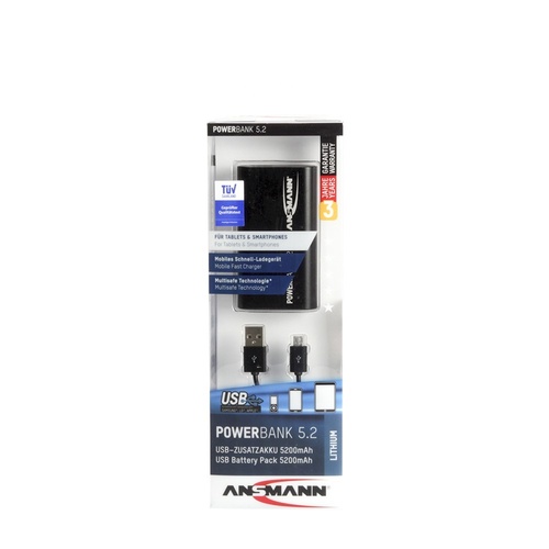 ANSMANN PowerBank 5.2 (5200 mAh)