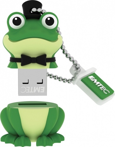 EMTEC Pendrive 8GB Crooner Frog The Animalitos