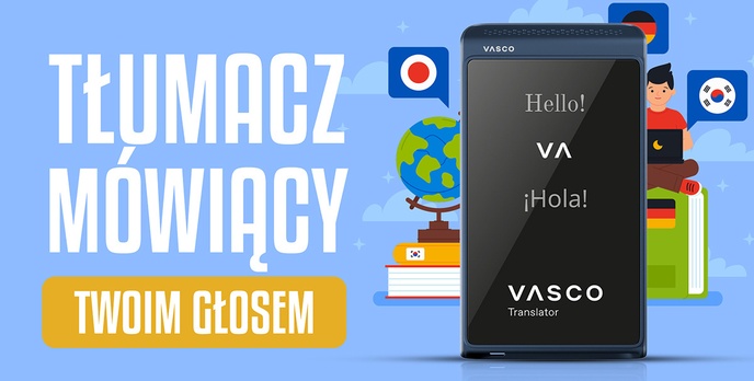Inteligentny tłumacz, który przemówi Twoim głosem - Vasco Translator Q1