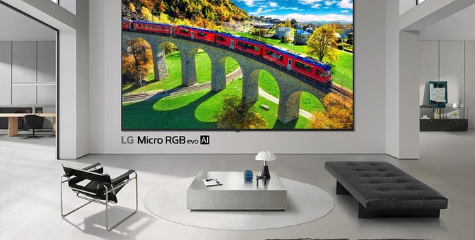 CES 2026: LG Micro RGB evo - Najbardziej zaawansowany telewizor z procesorem AI OLED!