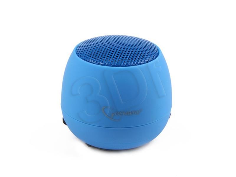 Gembird mobilny SPK-103 Niebieski (wbudowana bateria)