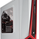 Corsair SPEC-ALPHA Midi-Tower, Biało-czerwony, Okno (CC-9011083-WW)