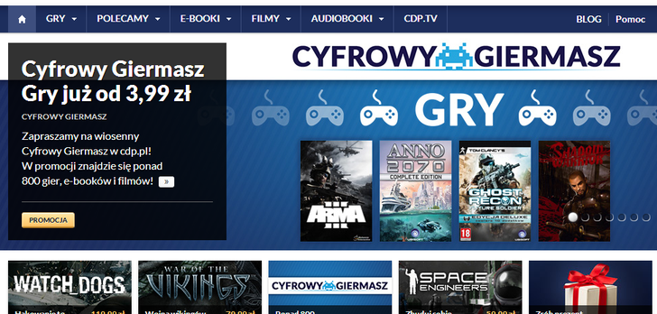 Trwa cyfrowy giermasz w CDP.PL