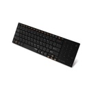 RAPOO KLAWIATURA BEZPRZ 2,4G TOUCHPAD E9080 CZARNA