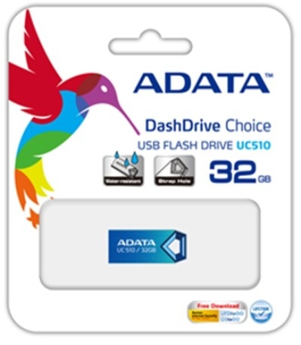 A-Data DashDrive Choice UC510 16GB USB2.0 Niebieski Alu