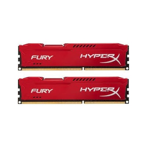 HyperX DDR3 Fury 8GB/ 1600 (2*4GB) CL10 RED