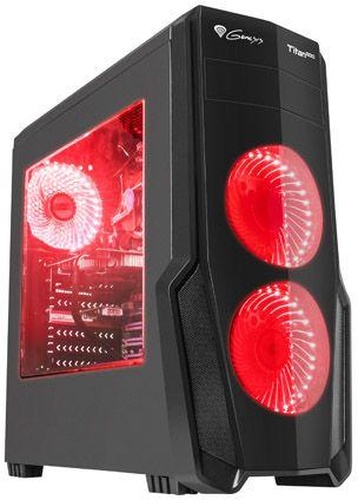 Genesis TITAN 800 czerwony (NPC-1128)