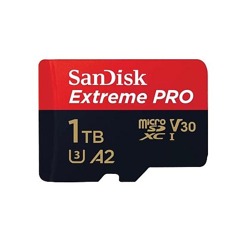 polecana karta pamięci SanDisk Extreme PRO 1TB 200/140MB/s microSDXC