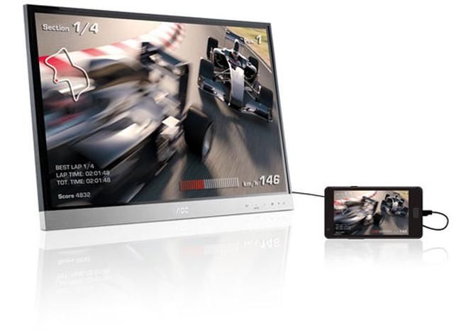AOC wprowadza na rynek 27-calowy monitor myPlay z funkcją MHL