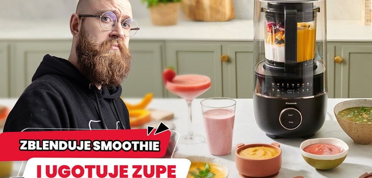 Blender, w którym ugotujesz zupę! TEST Panasonic MX-HG4401