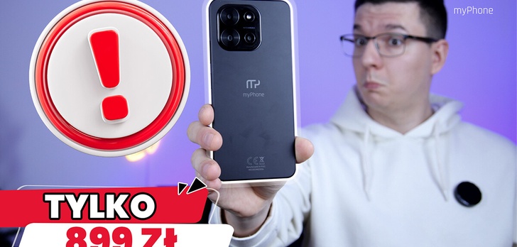 Ciekawy telefon do 1000 złotych? myPhone N23 5G